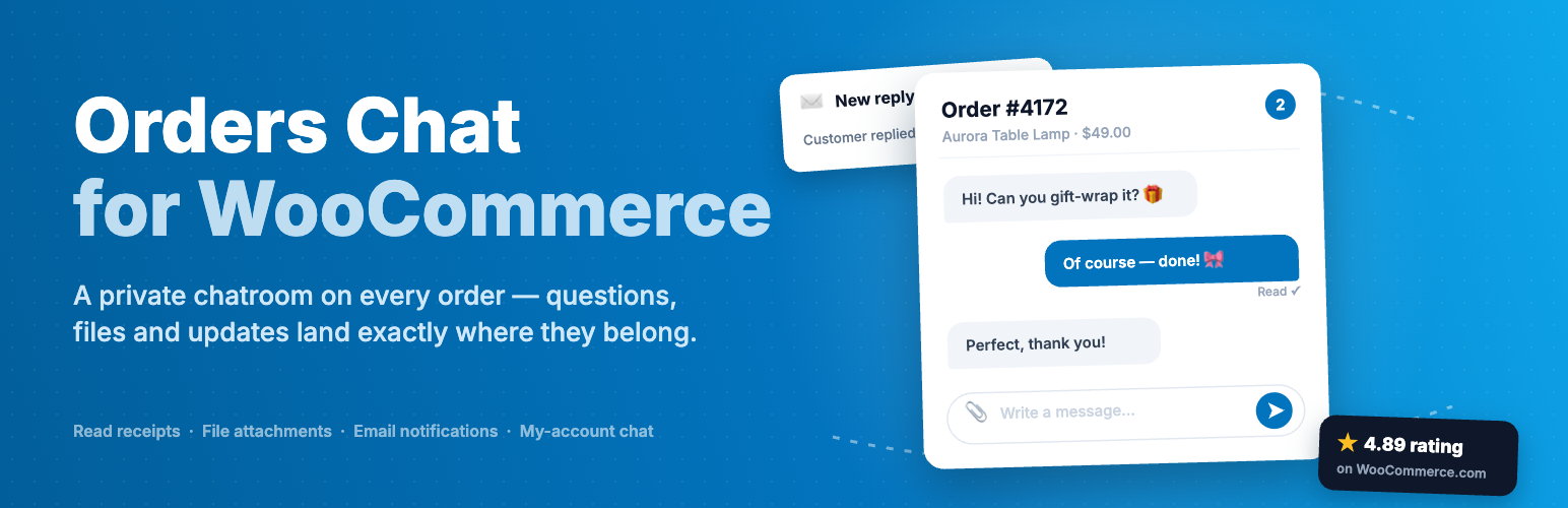 Order Messenger for WooCommerce